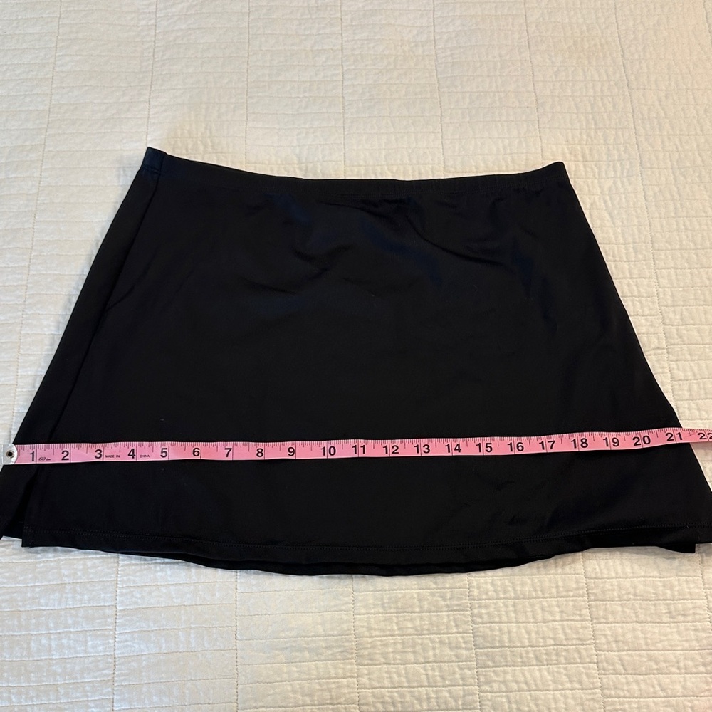 Swim Skirt Large NWOT Side Slits Cover Up Resortwear Beach Vacation - Picture 6 of 6